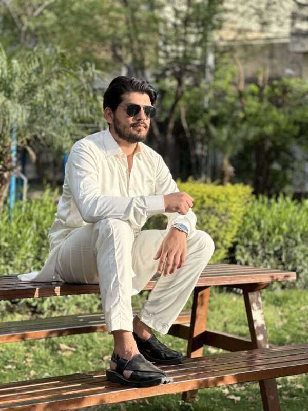 Stitched Collar Suit - Boski